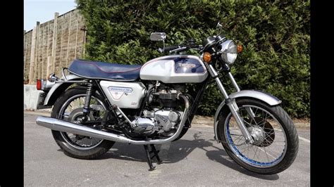 1977 Triumph T140 Silver Jubilee Bonneville 750cc For Sale Youtube