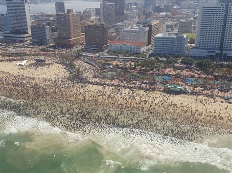 Crowds Flock To Durban Beaches On New Years Day North Coast Courier