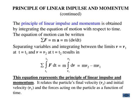 Ppt Principle Of Linear Impulse And Momentum Powerpoint Presentation