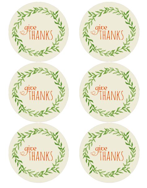 Lettering in style with long shadow in vintage colors. Thanksgiving Holiday Label Printables | Worldlabel Blog