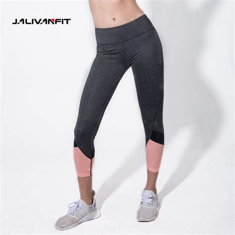 Multicolor Mesh Pant Women Elasticity Fitness Running Sport Pants Push Up Breathable Sports