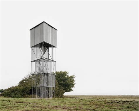 Observation Tower At The Tipperne Nature Complex Johansen Skovsted