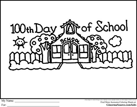 You can find 100th day of school coloring pages on this animal coloring special category and submitted on february 9th 2018. 100th Day Of School Coloring Pages Free - Coloring Home