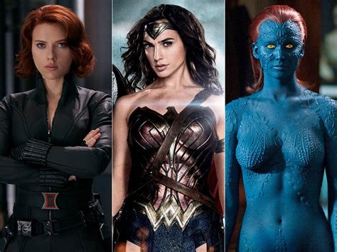 who is the hottest female superhero in marvel and dc universe