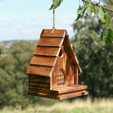 Now to cap them off. hill top log cabin bird house by dibor ...