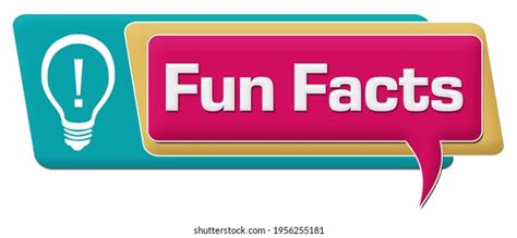 Fun Facts Concept Image Text Related Stock Illustration 1956255181