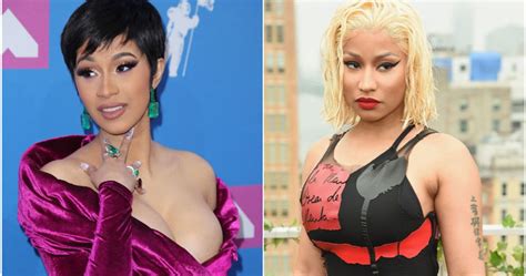 Cardi B Blasts Nicki Minajs Claims She Paid For Her Success In