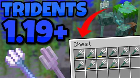 How To Get A Trident In Minecraft Java And Bedrock 120 Youtube