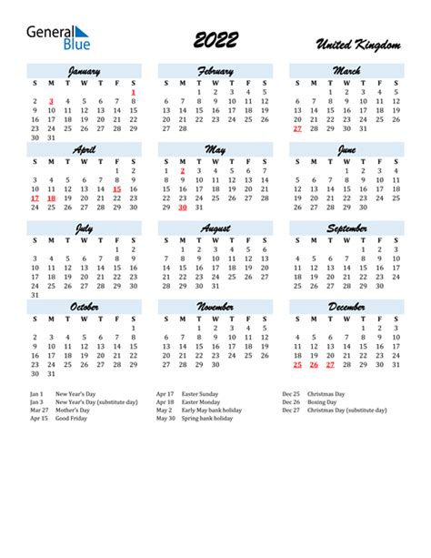 Calendar 2022 Uk Free Printable Microsoft Word Templates Calendar