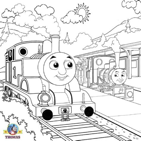 Get This Thomas The Tank Engine Coloring Pages Online 36221