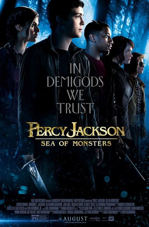 Rick riordan original publication year: Percy Jackson: Sea of Monsters Movie Poster (#8 of 11 ...