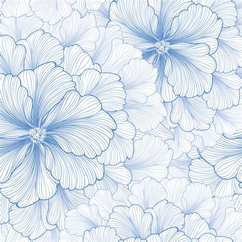 Floral Background Flower Pattern Flourish Seamless Texture 523942