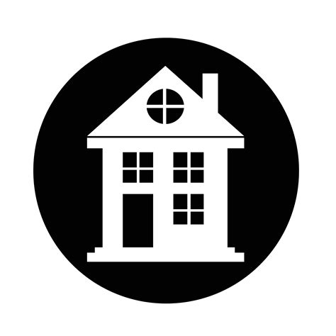 Real Estate House Icon 564169 Vector Art At Vecteezy
