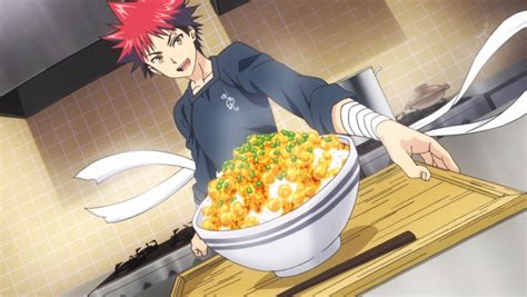 Anime Food Wars Dishes