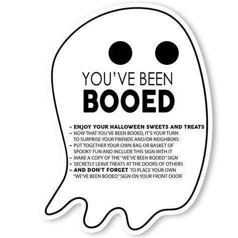 6 Best Images Of Printable Halloween Boo Game Halloween Neighborhood