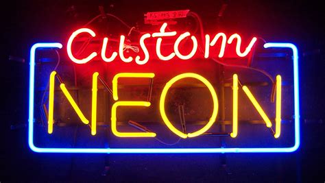 Custom Neon Sign Any Size Any Shape Printing