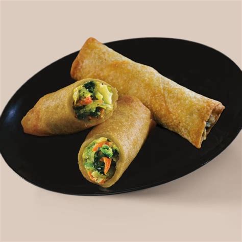 American hot red onion, green chilli, pepperoni and peppers. VEGGIE SPRING ROLL - Panda Express - Zmenu, The Most ...