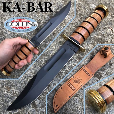 Ka Bar Usmc Commemorative Presentation Grade Fighting Knife 1215