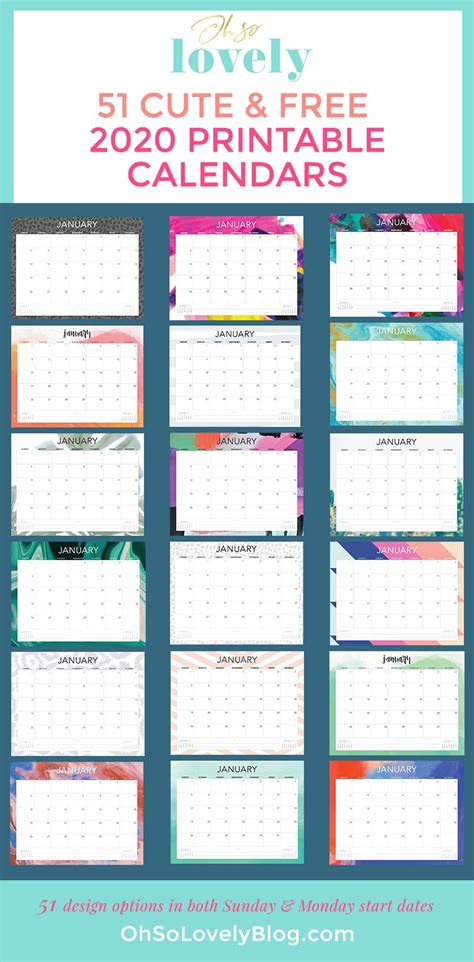 The pages are easy to use and create a professional look for any business or organisation. Free Printable Calendar Design | Calendar Printables Free Templates