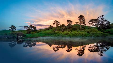 新西兰美丽迷人湖泊山脉4k风景壁纸4k风景图片高清壁纸墨鱼部落格