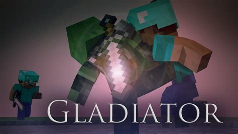 Gladiator A Minecraft Fight Animation Youtube
