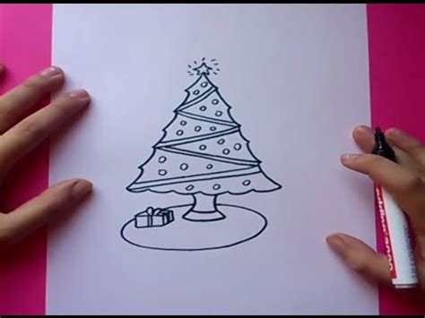 Obras con puntillismo, ciudad del este. Como dibujar un arbol de navidad paso a paso | How to draw ...
