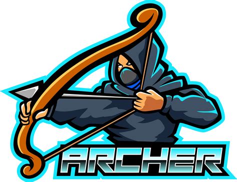 Archer Esport Mascot Logo Design By Visink Thehungryjpeg