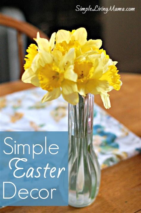 Simple Easter Decor Simple Living Mama
