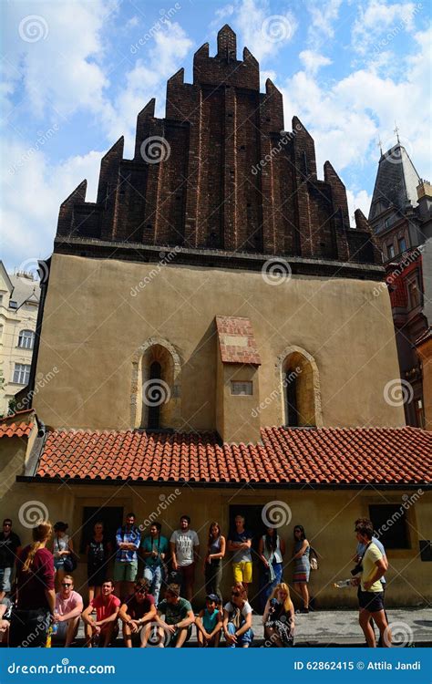 The Old New Synagogue Prague Czech Republic Editorial Image Image