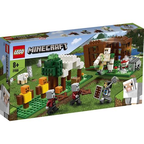 Lego Minecraft The Pillager Outpost 21159 Big W