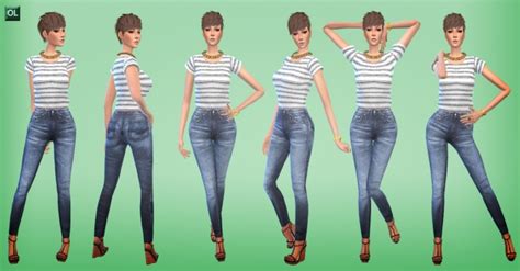 Fashion Modeling Pose Pack Sims 4 Poses