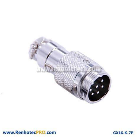 Gx 16 Connector 7 Pin Plug Doking Cable Plug