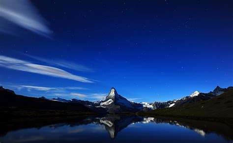 1284x2778px Free Download Hd Wallpaper Matterhorn At Night Calm