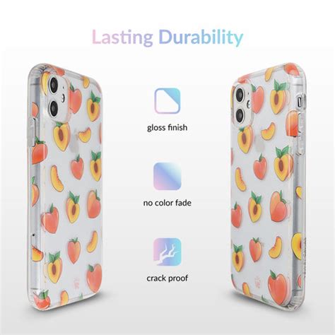 Just Peachy Iphone Clear Case