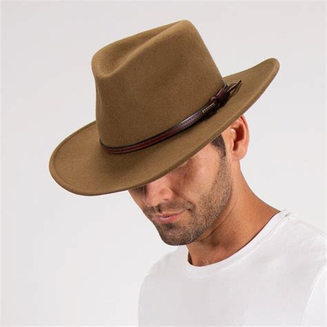 Bozeman Stetson Crushable Wool Felt Cowboy Hat