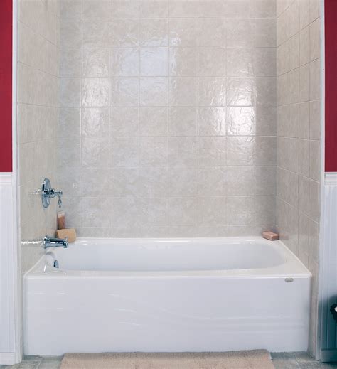 Glazed porcelain floor and wall tile (14.53 sq. Charleston Bath Wall Surrounds | Mount Pleasant Tub ...