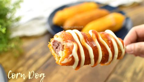 Resepi Corn Dog Keju Yang Sedap (Korean Food)  Buat Orang Lapo