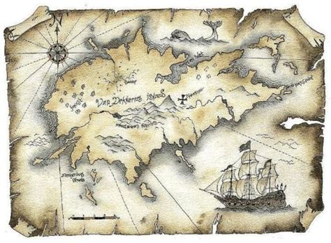 The Pirates Hideout Pirate Maps Treasure Maps Pirate Treasure Maps