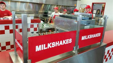 Five Guys Burgers Orlando Eatery Debuts Milkshakes