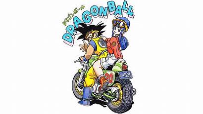 Goku Chi Bulma Dragon Ball Motorcycle Anime