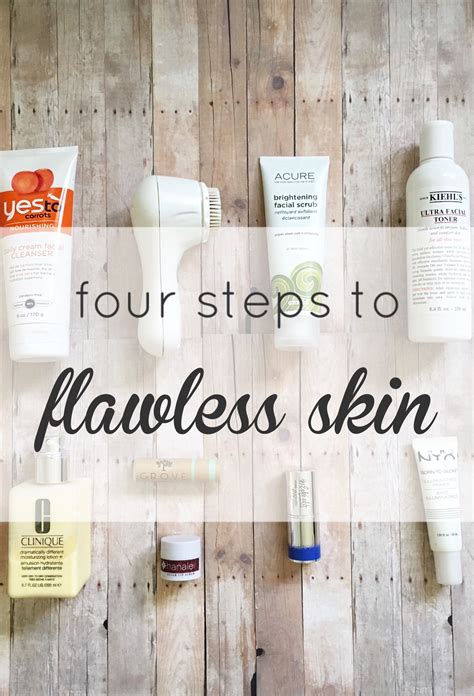 Daily Daytime Skincare Routine Four Steps To Flawless Skin Daily