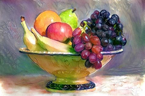 Still Life Fruit Sketching Bowl Of Fruit By Pmucks On Deviantart