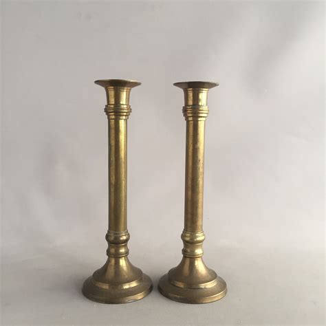 Brass Pillar Candle Stick Holders