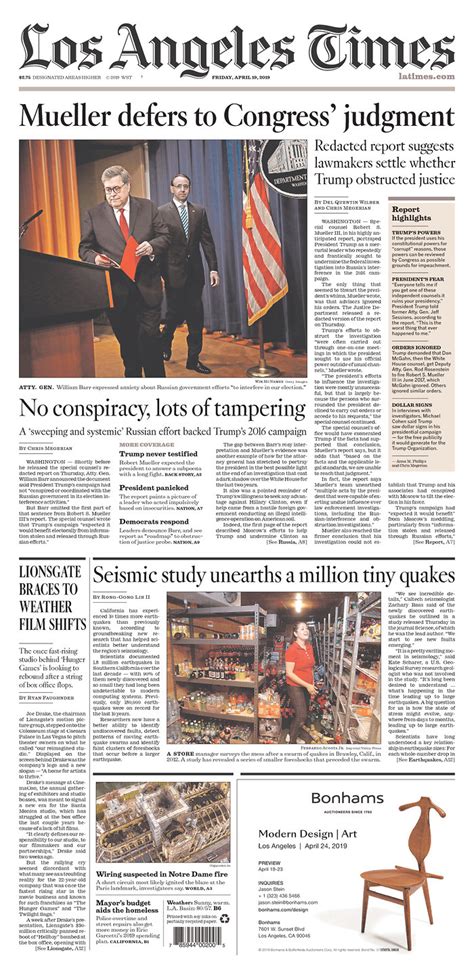 Founded in 1851, the times has since won 130 pulitzer prizes. Read All About It: Newspaper Front Pages Deliver Bad News ...