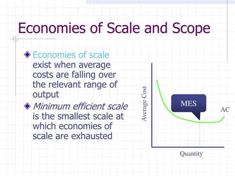 Ppt The Horizontal Boundaries Of The Firm Economies Of Scale And