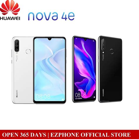 The huawei nova 4e edition of 2019 is available in peacock blue, midnight black, pearl white blue colors across various online stores and huawei showrooms in bangladesh. Huawei Nova 4e (2019) (6GB RAM 128GB ROM) Original Huawei ...