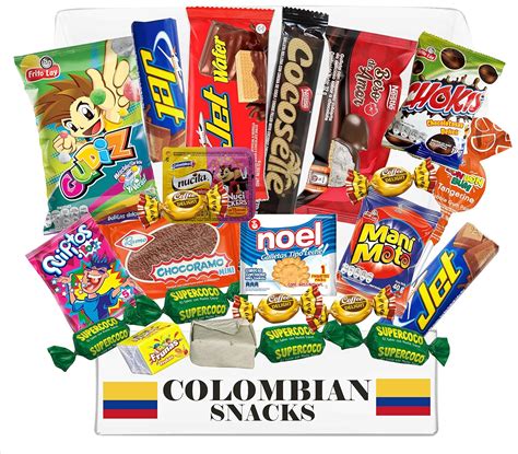 Caja De Regalo De Dulces Colombianos Snack Internacional Y Dulces Gran