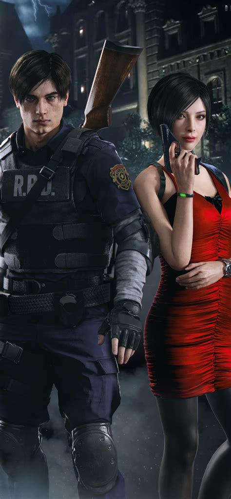 1242x2688 Resident Evil 2 Arts Iphone XS MAX HD 4k Wallpapers, Images