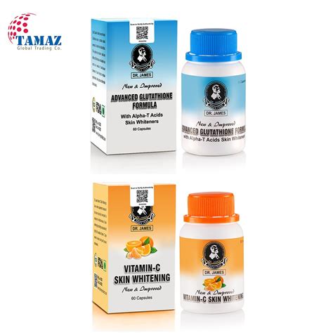 Hakubi takes pride in using vitamin c as its whitening ingredient. Dr James Vitamin C 1000mg Skin Whitening Capsules