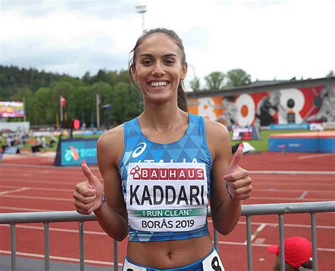 • dalia kaddari, specialista 200 metri (fiamme oro padova) • eugenio meloni, specialista salto in alto. Dalia Kaddari: il 2019 della neo-poliziotta e le speranze ...